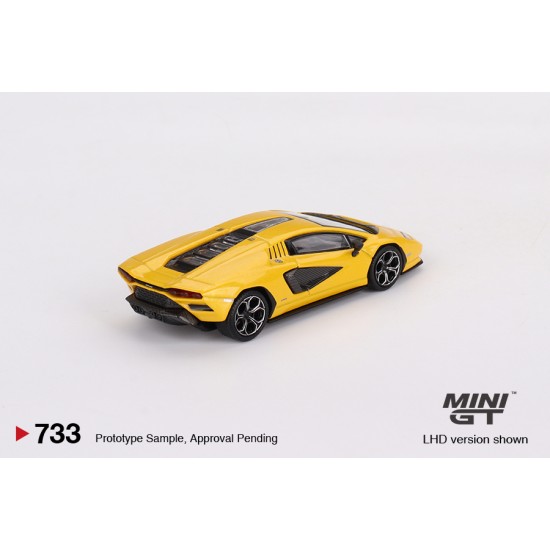 1/64 LAMBORGHINI COUNTACH LPI 800-4 NEW GIALLO ORION (LHD)