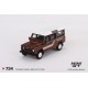 1/64 LAND ROVER DEFENDER 110 1985 COUNTY STATION WAGON RUSSET BROWN (LHD)