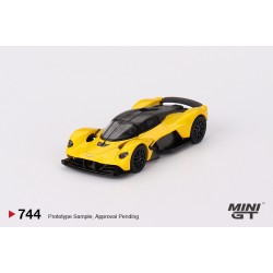 1/64 ASTON MARTIN VALKYRIE SUNBURST YELLOW (LHD) MGT00744-L 1/64 ASTON MARTIN VALKYRIE SUNBURST YELLOW (LHD) MGT00744-L
