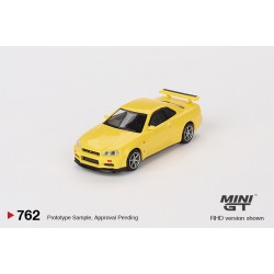 1/64 NISSAN SKYLINE GT-R (R34) V-SPEC LIGHTNING YELLOW (RHD) MGT00762-R