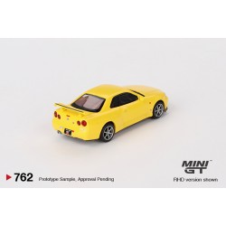 1/64 NISSAN SKYLINE GT-R (R34) V-SPEC LIGHTNING YELLOW (RHD) MGT00762-R 1/64 NISSAN SKYLINE GT-R (R34) V-SPEC LIGHTNING YELLOW (RHD) MGT00762-R