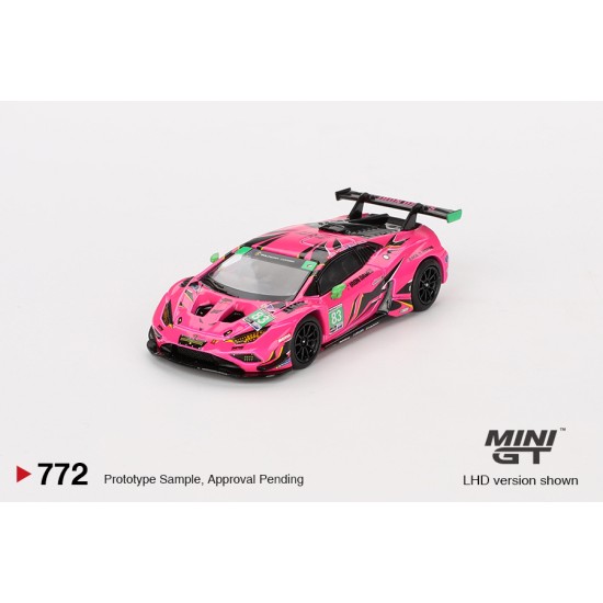 1/64 LAMBORGHINI HURACAN GT3 EVO2 NO.83 IRON DAMES IMSA 2023 DAYTONA 24 HRS (LHD)