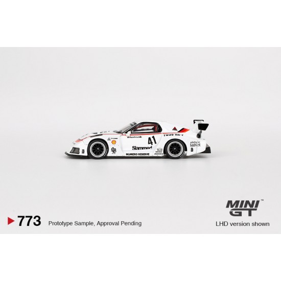 1/64 MAZDA RX-7 LB-SUPER SILHOUETTE NO.41 NUMERO RESERVE (RHD)