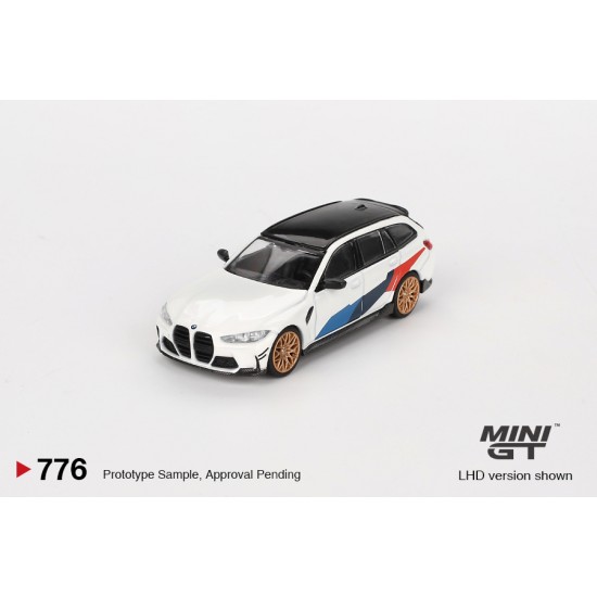 1/64 BMW M3 M PERFORMANCE TOURING ALPINE WHITE (LHD)