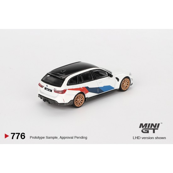 1/64 BMW M3 M PERFORMANCE TOURING ALPINE WHITE (RHD)