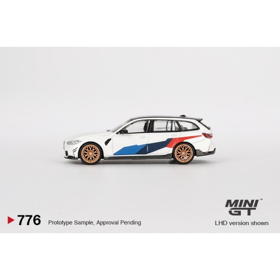 1/64 BMW M3 M PERFORMANCE TOURING ALPINE WHITE (LHD)