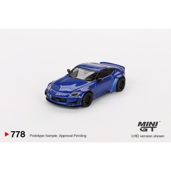 1/64 NISSAN Z PANDEM SEIRAN BLUE (LHD)