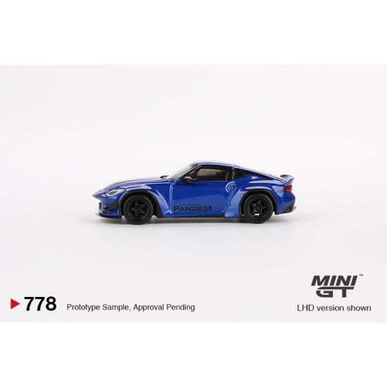 1/64 NISSAN Z PANDEM SEIRAN BLUE (RHD)