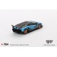 1/64 LAMBORGHINI AVENTADOR SVJ 63 BLU AEGIR (LHD)