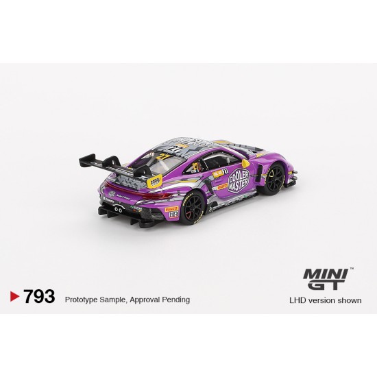 1/64 PORSCHE 911 GT3 R NO.27 HUBAUTO RACING 2023 FIA GT WORLD CUP 70TH MACAU GRAND PRIX (LHD)