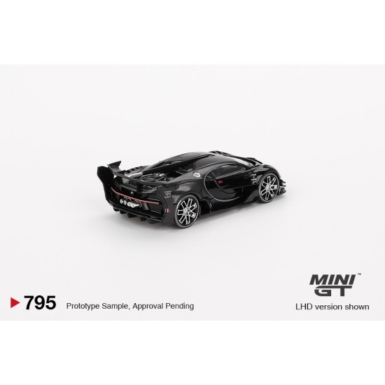 1/64 BUGATTI VISION GRAN TURISMO BLACK (LHD) (BLISTER PACKAGING)