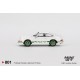 1/64 PORSCHE 911 CARRERA RS 2.7 GRAND PRIX WHITE WITH GREEN LIVERY (LHD)