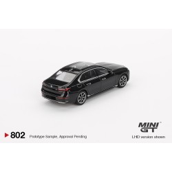 1/64 BMW I7 EDRIVE50 BLACK SAPPHIRE (LHD) BLISTER PACKAGING MGT00802-BL 1/64 BMW I7 EDRIVE50 BLACK SAPPHIRE (LHD) BLISTER PACKAGING MGT00802-BL