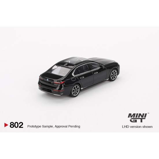 1/64 BMW I7 EDRIVE50 BLACK SAPPHIRE (LHD) MGT00802-L