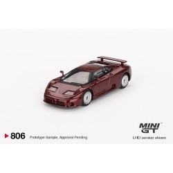 1/64 BUGATTI EB110 GT DARK RED METALLIC (LHD) BLISTER PACKAGING MGT00806-BL 1/64 BUGATTI EB110 GT DARK RED METALLIC (LHD) BLISTER PACKAGING MGT00806-BL