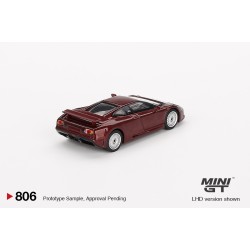 1/64 BUGATTI EB110 GT DARK RED METALLIC (LHD) BLISTER PACKAGING MGT00806-BL 1/64 BUGATTI EB110 GT DARK RED METALLIC (LHD) BLISTER PACKAGING MGT00806-BL
