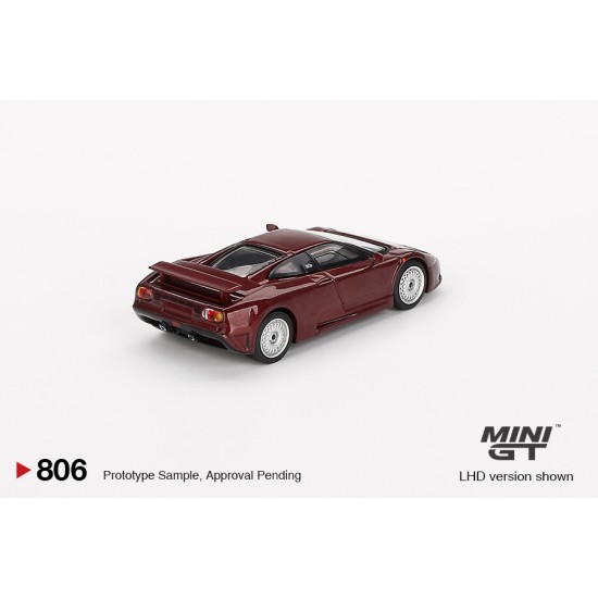 1/64 BUGATTI EB110 GT DARK RED METALLIC (LHD) MGT00806-L