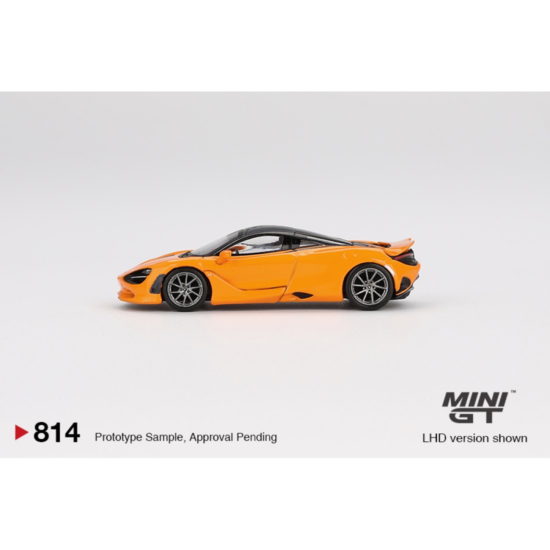 Voiture Miniature 1/64 McLaren 720S LB Works - Noir, édition Limitée MGT00777-R