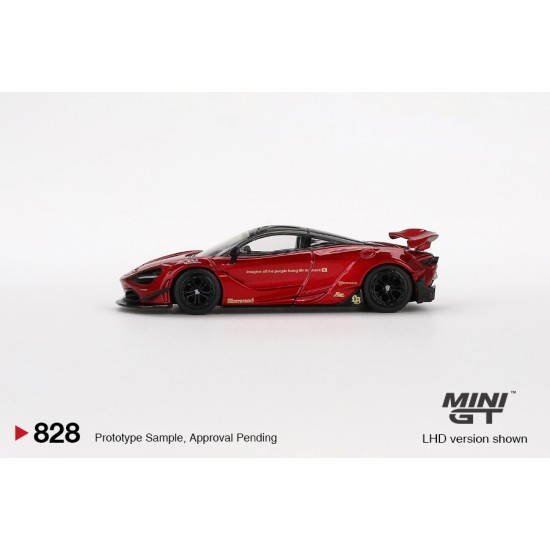 MGT00828-R - 1/64 MCLAREN 720S LB WORKS GEM RED (RHD)