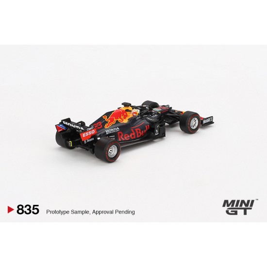 1/64 RED BULL RB16B NO.33 M.VERSTAPPEN 2021 ABU DHABI GRAND PRIX WINNER BLISTER PACKAGING