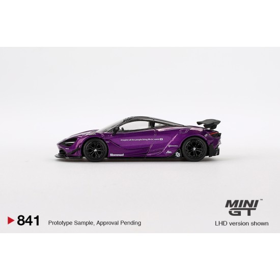 1/64 MCLAREN 720S LB WORKS PURPLE (LHD)