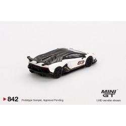 1/64 LAMBORGHINI AVENTADOR SVJ 63 BIANCO ASOPO (LHD) BLISTER MGT00842-BL
