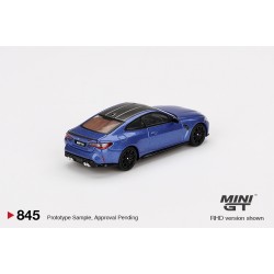 1/64 BMW M4 COMPETITION (G82) PORTIMAO BLUE (LHD) BLISTER PACKAGING MGT00845-BL 1/64 BMW M4 COMPETITION (G82) PORTIMAO BLUE (LHD) BLISTER PACKAGING MGT00845-BL