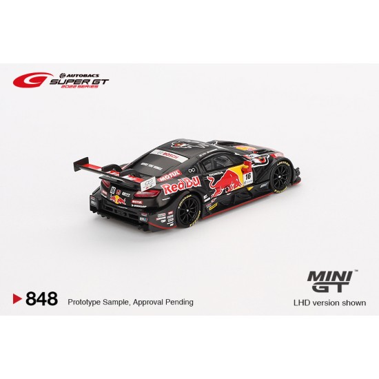 1/64 HONDA NSX-GT TYPE S GT500 NO.16 RED BULL MOTUL MUGEN NSX-GT TEAM RED BULL MUGEN 2022 SUPER GT SERIES (JAPAN EXCLUSIVE) BLISTER PACKAGING