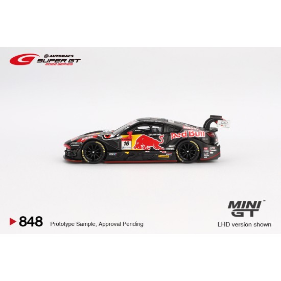 1/64 HONDA NSX-GT TYPE S GT500 NO.16 RED BULL MOTUL MUGEN NSX-GT TEAM RED BULL MUGEN 2022 SUPER GT SERIES (JAPAN EXCLUSIVE) BLISTER PACKAGING