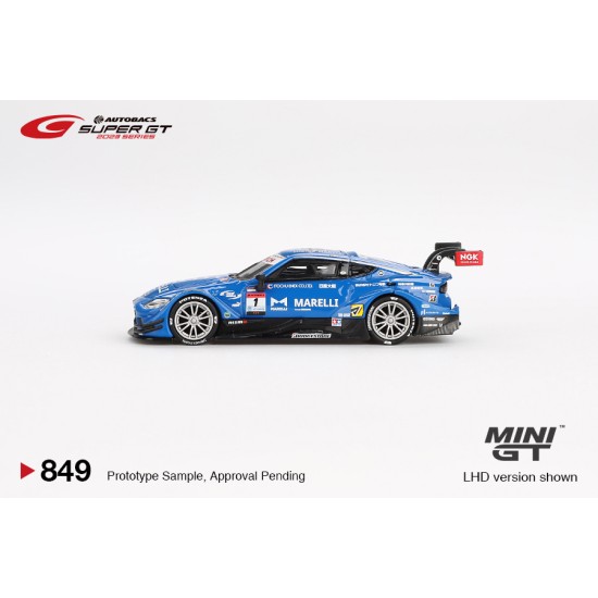 1/64 NISSAN Z GT500 NO.1 MARELLIIMPULZ TEAM IMPUL 2023 SUPER GT SERIES (JAPAN EXCLUSIVE) BLISTER PACKAGING