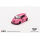 1/64 ABARTH 595 LB-WORKS X ABAS WORKS PINK (LHD) BLISTER PACKAGING