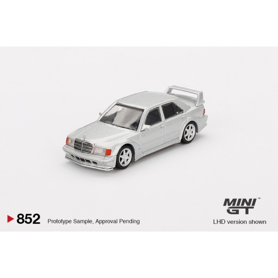 1/64 MERCEDES-BENZ 190E 2.5-16 EVOLUTION II ASTRAL SILVER (LHD) BLISTER PACKAGING