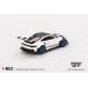 1/64 PORSCHE 911 (992) GT3 RS WEISSACH PACKAGE WHITE WITH INDIGO BLUE (RHD) BLISTER PACKAGING