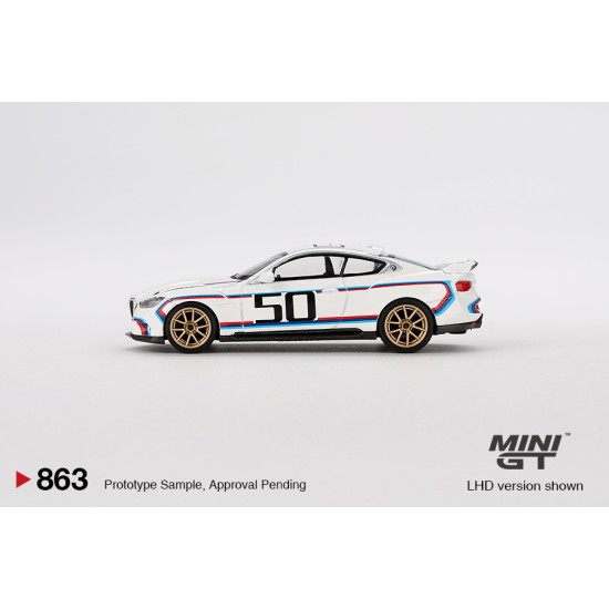 1/64 BMW 3.0 CSL WHITE (LHD)