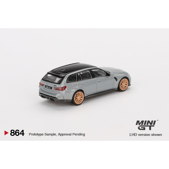 1/64 BMW M3 COMPETITION TOURING BROOKLYN GREY (LHD)