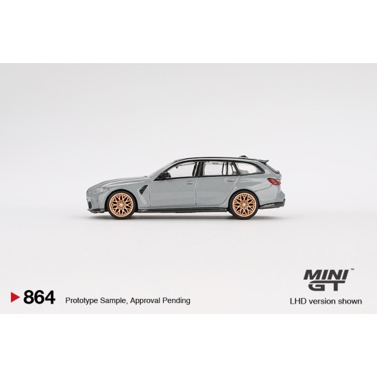 1/64 BMW M3 COMPETITION TOURING BROOKLYN GREY (LHD)