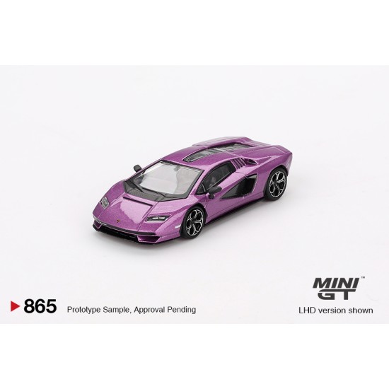 1/64 LAMBORGHINI COUNTACH LPI 800-4 VIOLA 30TH (LHD) BLISTER PACKAGING