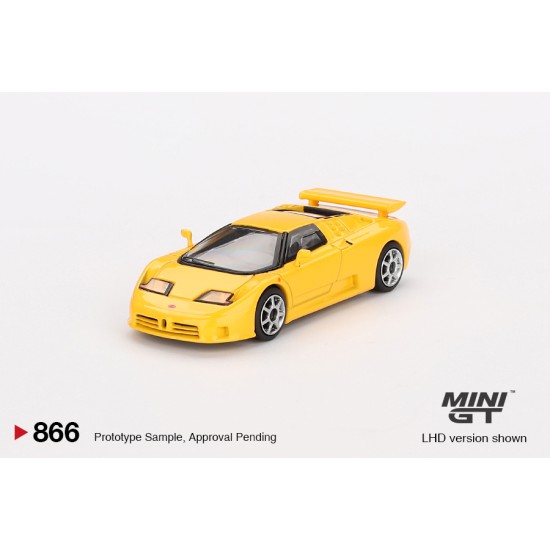 1/64 BUGATTI EB110 SUPER SPORT GIALLO BUGATTI (LHD)