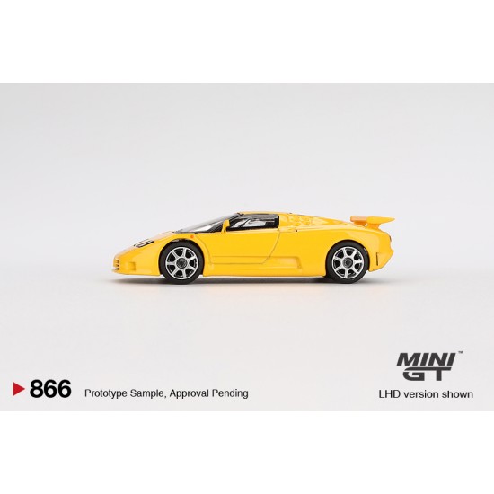 1/64 BUGATTI EB110 SUPER SPORT GIALLO BUGATTI (LHD)