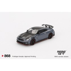 1/64 NISSAN GT-R NISMO 2024 NISMO STEALTH GREY (LHD) BLISTER MGT00868-BL