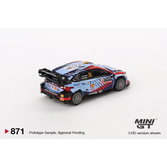 1/64 HYUNDAI I20 N RALLY1 HYBRID NO.11 (LHD) 2024 RALLYE MONTE-CARLO WINNER (LHD) BLISTER PACKAGING