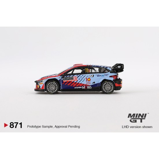 1/64 HYUNDAI I20 N RALLY1 HYBRID NO.11 (LHD) 2024 RALLYE MONTE-CARLO WINNER (LHD)