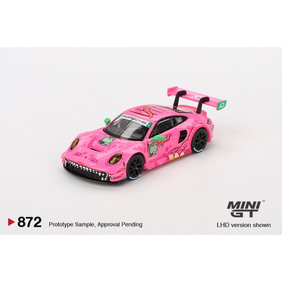 1/64 PORSCHE 911 GT3 R NO.80 AO RACING 2023 IMSA VIRGINIA ROXY (LHD) BLISTER PACKAGING