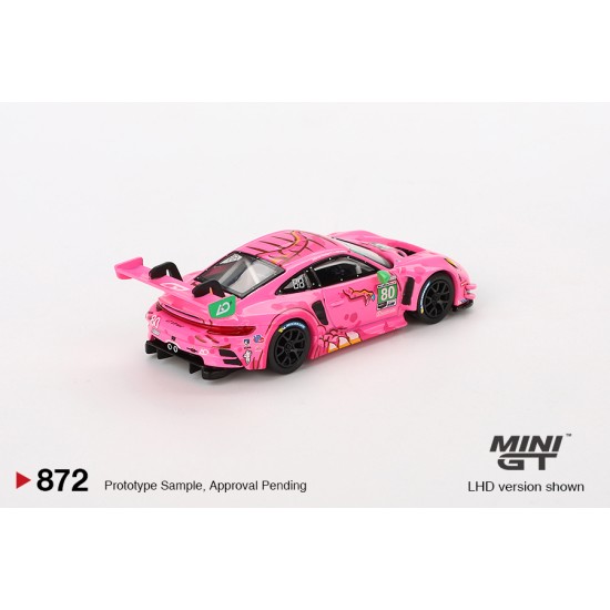 1/64 PORSCHE 911 GT3 R NO.80 AO RACING 2023 IMSA VIRGINIA ROXY (LHD) BLISTER PACKAGING