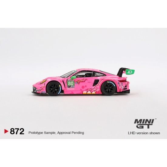 1/64 PORSCHE 911 GT3 R NO.80 AO RACING 2023 IMSA VIRGINIA ROXY (LHD)