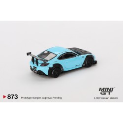 1/64 TOYOTA GR86 LB NATION BABY BLUE (LHD) BLISTER PACKAGING MGT00873-BL