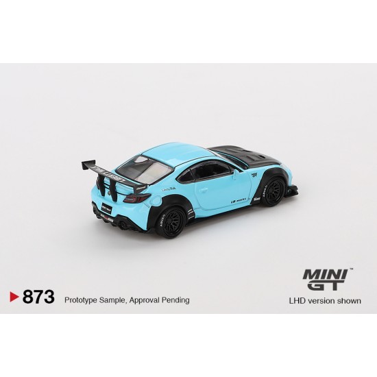 1/64 TOYOTA GR86 LB NATION BABY BLUE (RHD)