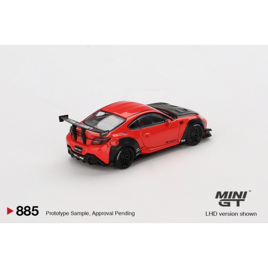 1/64 TOYOTA GR86 LB NATION RED (LHD)