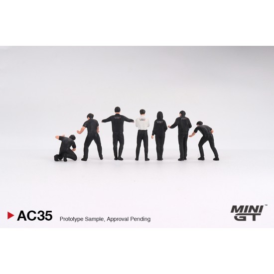 1/64 FIGURINE NISMO TECHNICIAN TEAM (CARS NOT INCLUDED)