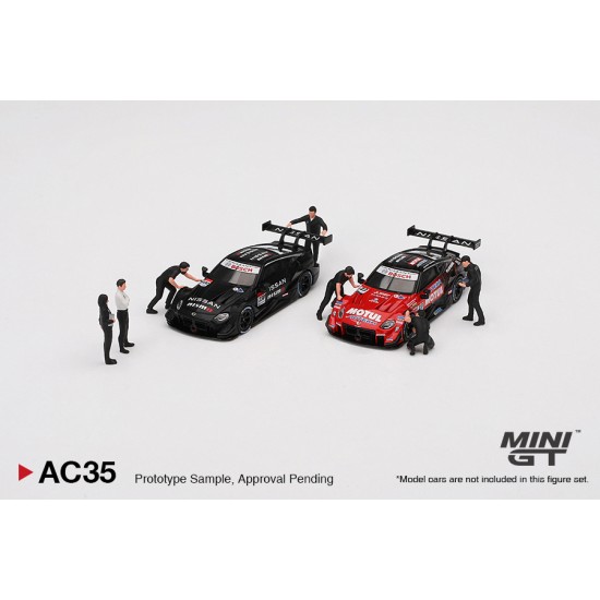 1/64 FIGURINE NISMO TECHNICIAN TEAM (CARS NOT INCLUDED)